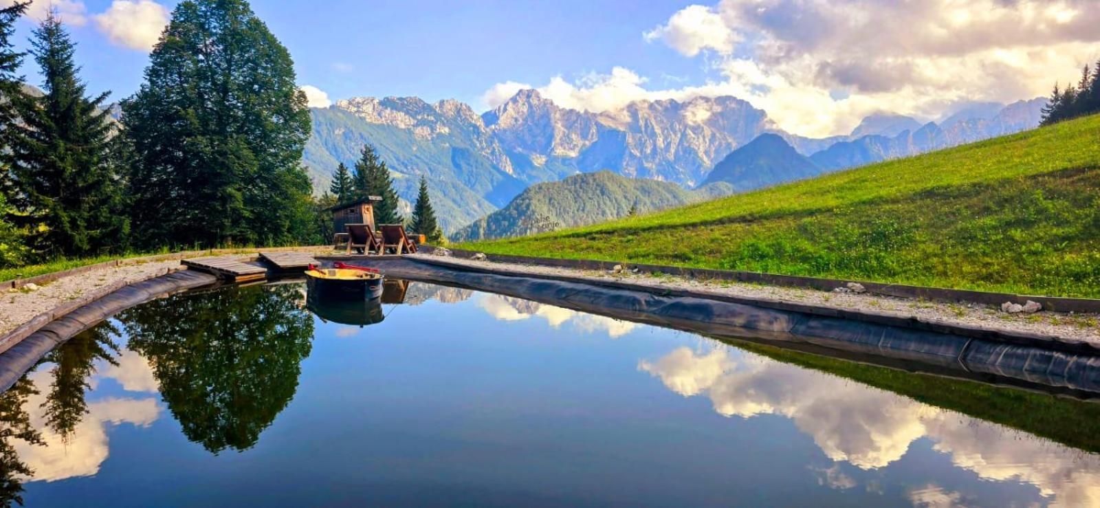 Holiday Chalet "Alpine Dreams" With Private Wellness โซลกาวา ภายนอก รูปภาพ