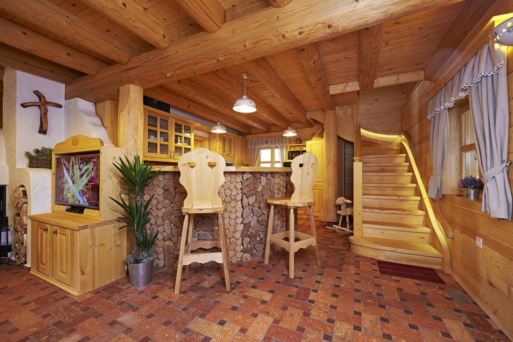 Holiday Chalet "Alpine Dreams" With Private Wellness โซลกาวา ห้อง รูปภาพ